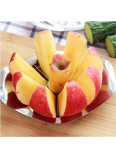 Buy Fruit Apple Pear Wedger Corer Slicer Handle Apple Divider Silver in Egypt