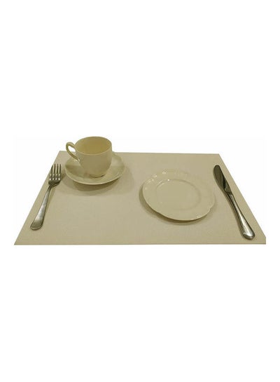 Buy Table Mats Placemats 6 Pcs -Beige Beige 45x30cm in Egypt