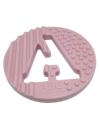 Buy Alphabet Chews Letter Teething Disc - A in UAE