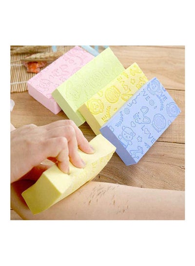 Buy 3Pcs Ultra Soft Exfoliating Sponge Shower Brush Multicolour in Egypt