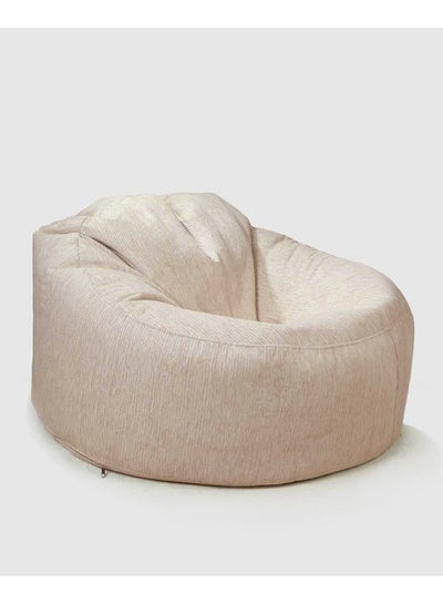 اشتري Koze Luxury bean bags Indoors Beige 100 D x 70 Hcm في مصر