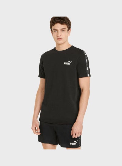 اشتري Essential Tape T-Shirt Black في السعودية