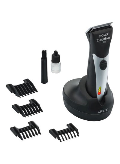 Buy Chromstyle Pro Professional Cordless Hair Clipper Black in UAE