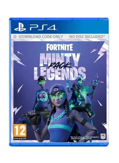 اشتري Fortnite Minty Legends Pack - PS4 - Adventure - PlayStation 4 (PS4) في الامارات