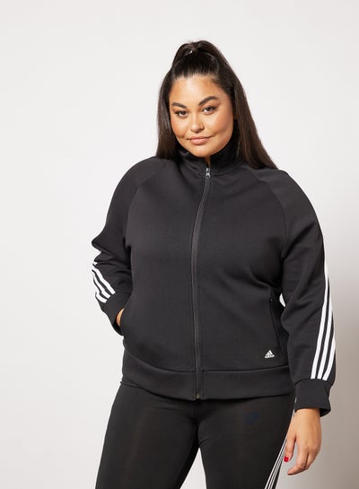 اشتري Plus Size Future Icons 3-Stripes Track Jacket Black في الامارات