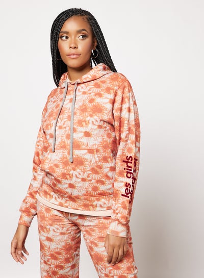 Buy Hazy Daisy Hoodie Orange in Saudi Arabia