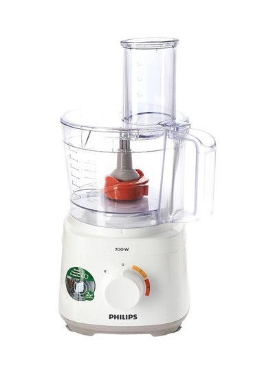 Buy Daily Collection Compact Food Processor 700.0 W HR7310/01 White in UAE
