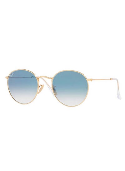 Buy Round Sunglasses RB3447 001/3F-50 - Lens Size: 50mm - Gold in Saudi Arabia