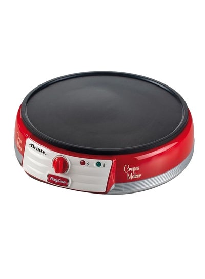 Buy Party Time Crepe Maker 1000 W 0202/00 Red in Egypt