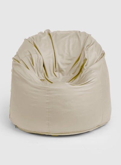 اشتري Leather Willow Bean Bag بيج 92 × 104سم في مصر