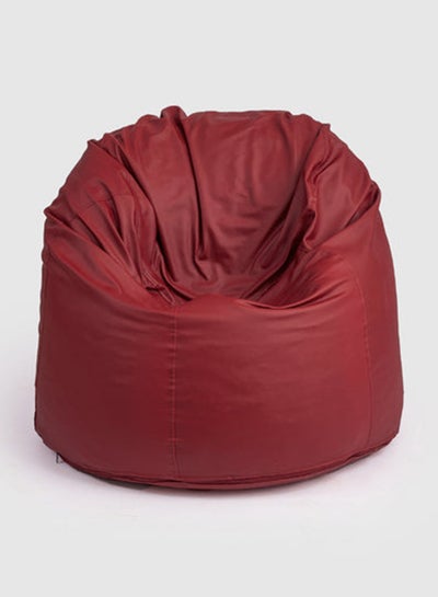 Buy Leather Willow Bean Bag Burgundy in Egypt