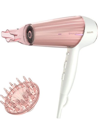 Buy Moisture Protect DryCare Prestige Hair Dryer Rose-white 33.2 x 10.6 x 24.7cm in Egypt