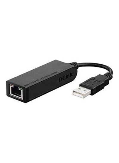 Buy Lan Card Dub-E100 USB 2.0 10-100Mbps Black in UAE