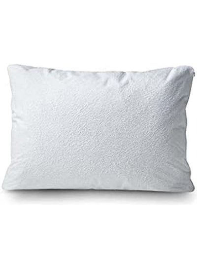 Buy Pillow Protector microfiber White 50x70cm in Egypt