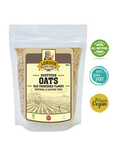 اشتري Scottish Natural Old Fashioned Oats Flakes 250grams في الامارات