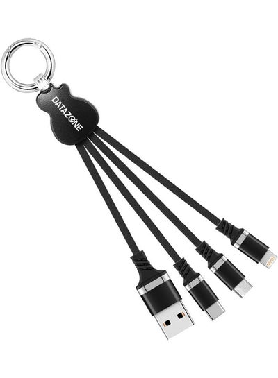 اشتري 4 In 1 Data Sync And Charging Cable Black في السعودية