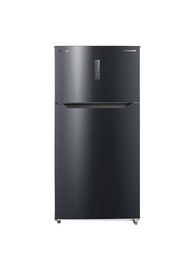 Buy 833L Gross Capacity - 650L Net Capacity, Double Door Top Freezer With Nutri Tafreez Technology, External Touch Control Panel, Surround Cooling, Dual Crisper With Humidity Control with Jumbo Freezer NR-BC833VS Dark Grey in UAE