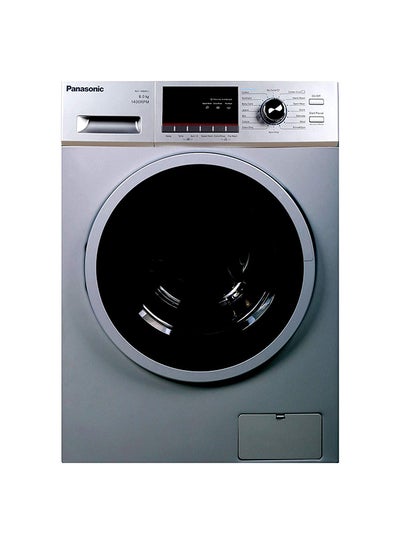 Buy Abaya Wash  8Kg 1400 RPM Front Load Washing Machine 8.0 kg 2.0 kW NA-148MB3L Silver in UAE
