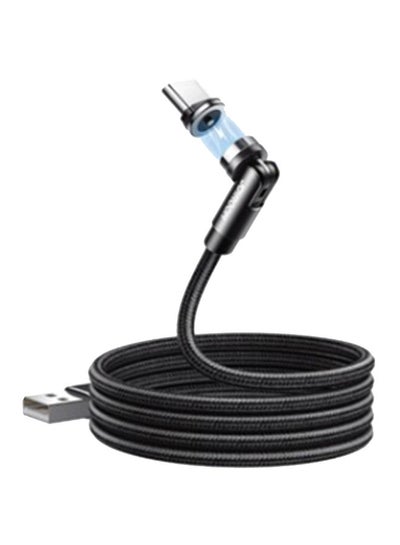 Buy Magnetic Type-C Charging Cable Black in Saudi Arabia