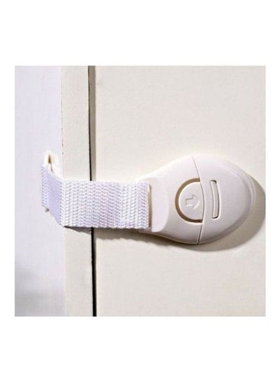 اشتري Safety Lock Baby Child Safety Care Plastic Lock With Baby Protection Drawer Door Cabinet Cupboard Toilet - 10 Pieces في مصر