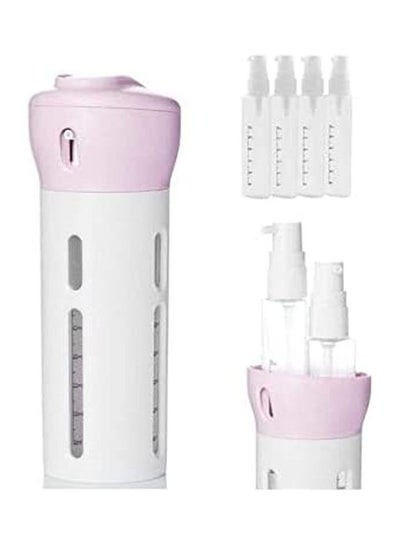 اشتري 4In1 Travel Dispenser For Creams And Shampoo White في مصر