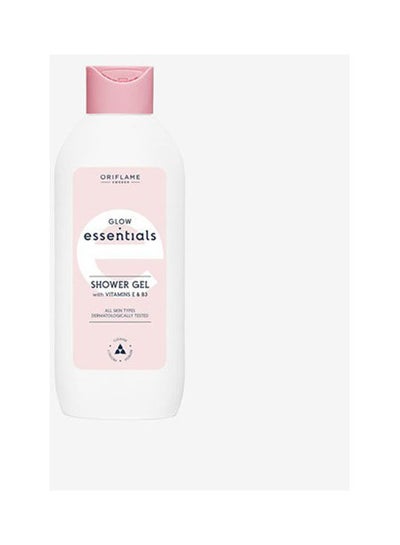 اشتري Glow Essentials Shower Gel With Vitamins E And B White 75ml في مصر