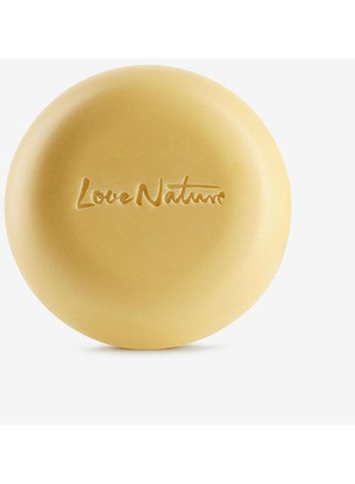 Buy Love Nature Shampoo Bar Avocado Oil And Chamomile For Normal Hair Beige 75grams in Egypt