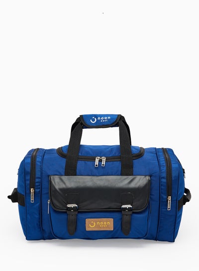 Buy Lightweight Waterproof Polyester Multipurpose Luggage Duffle Bag/Gym Bag 20 Inch Blue in Saudi Arabia