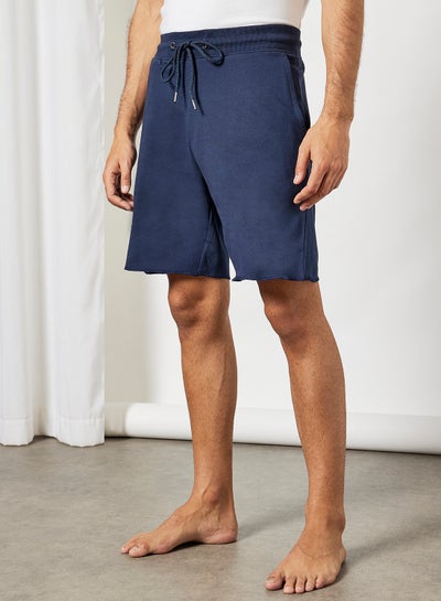 اشتري Organic Cotton Lounge Sweat Shorts Navy في الامارات