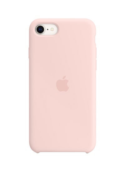 Buy iPhone SE Silicone Case chalk pink in UAE