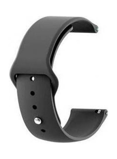 اشتري Replacement Silicone Sport Strap 20Mm For Honor Watch 42Mm Black في مصر