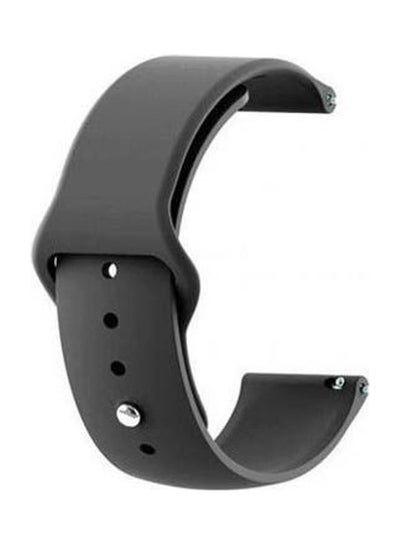 اشتري Replacement Silicone Sport Strap 22Mm For Huawei Gt 3 46Mm 2022 Black في مصر