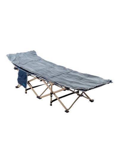Buy Folding Padded Bed 190x35x68cm in UAE