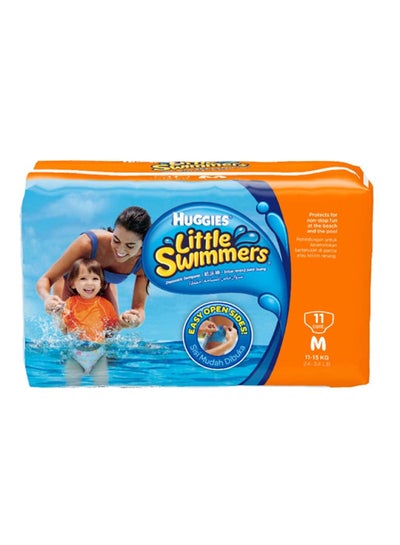 Buy Little Swimmers Medium - 11 Count - 11-15 Kg in Saudi Arabia