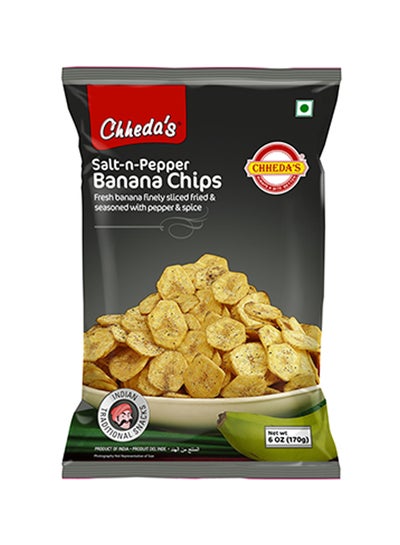 Buy Salt And Pepper Banana Chips 170grams in UAE