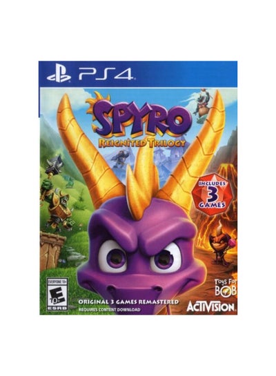 اشتري لعبة "Spyro Reignited Trilogy" - الإصدار العربي - بلاي ستيشن 4 (PS4) في مصر