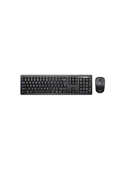 Buy 100 Wireless Keyboard & Mouse Combo Black in UAE