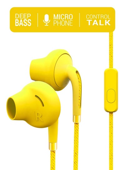 Buy Style 2+ In-ear, Deep Bass Earphones With Mic, Control Talk, Dual Length Vanilla in UAE