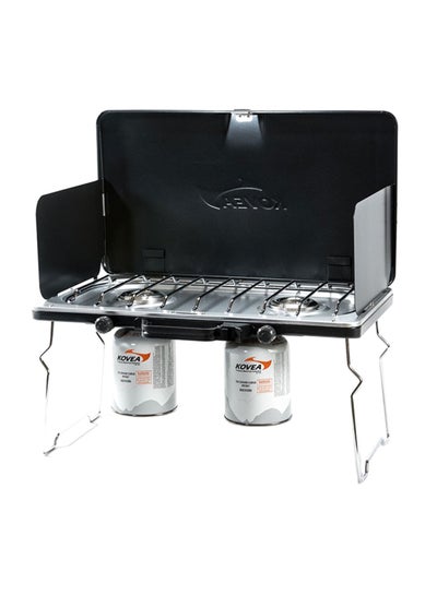 Buy Two Burner Camp Grill 72x34x54cm in Saudi Arabia