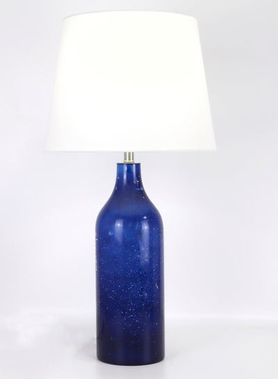 Buy Modern Design Glass Table Lamp Unique Luxury Quality Material for the Perfect Stylish Home RSN71016 Blue 13 x 26 in Saudi Arabia