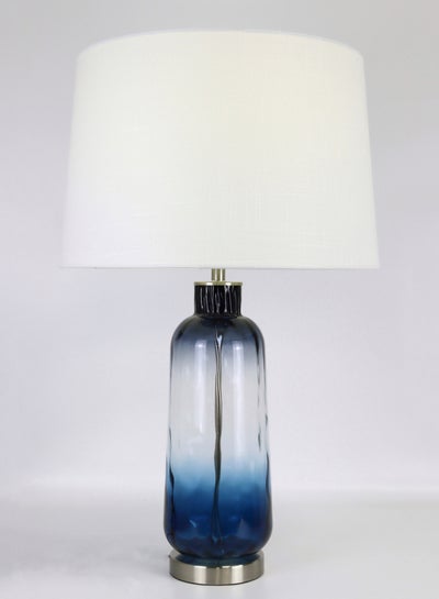 Buy Modern Design Glass Table Lamp Unique Luxury Quality Material for the Perfect Stylish Home RSN71031 Blue 17 x 27 Blue 17 x 27inch in Saudi Arabia