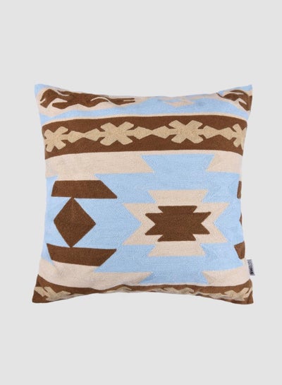 Buy Embroidered Cushion, Unique Luxury Quality Decor Items for the Perfect Stylish Home Multicolour CUS072 in Saudi Arabia