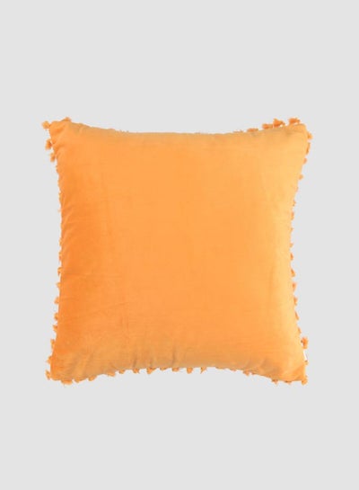 Buy Velvet Tassel Cushion, Unique Luxury Quality Decor Items for the Perfect Stylish Home Gold in Saudi Arabia