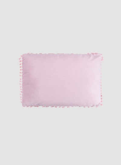 Buy Velvet Tassel Cushion, Unique Luxury Quality Decor Items for the Perfect Stylish Home Pink in UAE