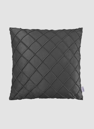 Buy 3D Velvet Cushion  I, Unique Luxury Quality Decor Items for the Perfect Stylish Home Grey in Saudi Arabia