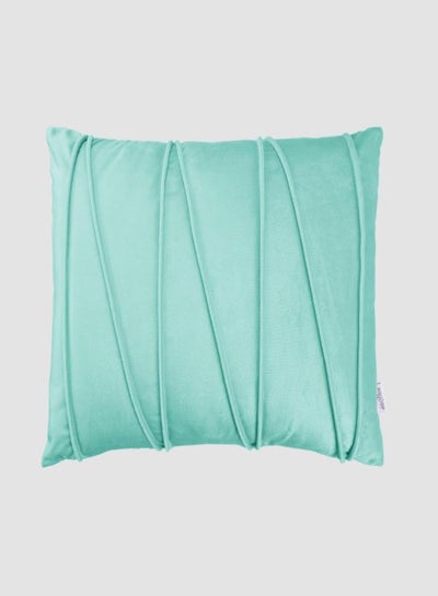 Buy 3D Velvet Cushion  II,Unique Luxury Quality Decor Items for the Perfect Stylish Home Dark Green in UAE