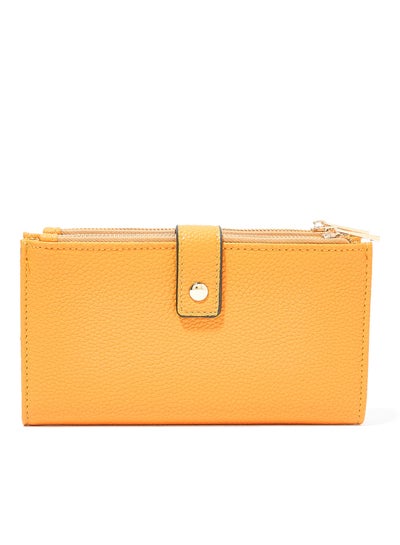 Buy Solid Long Wallet Orange in Saudi Arabia