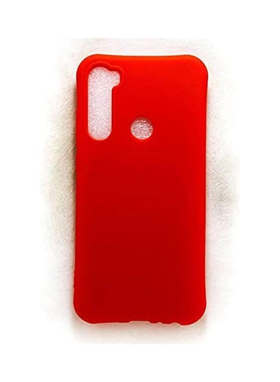 اشتري Antishock Back Cover For Xiaomi Mi Note 8 Red في مصر