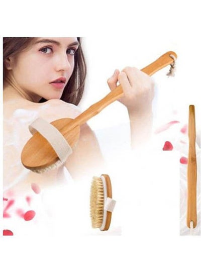 Buy Natural Dry Peeling Stick With Arm Beige 12 x6.5 x3.4cm in Egypt