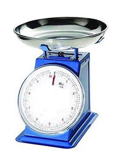 Buy Kitchen Scale Maximum Weight 10 Kg - Blue in Egypt